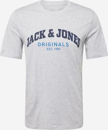 JACK & JONES T-shirt 'BRAD' i grå: framsida