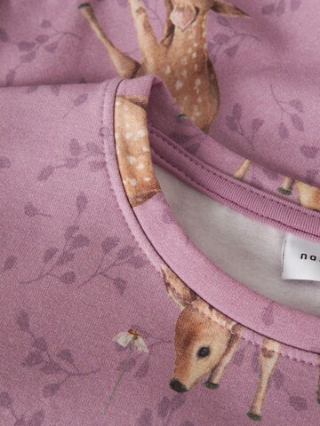 NAME IT Sweatshirt i lilla