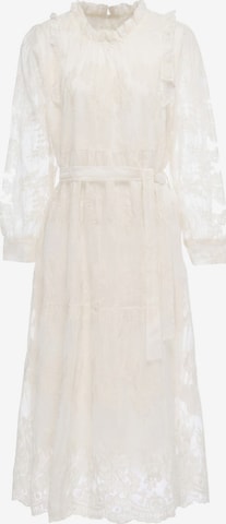 Usha Dress in Beige: front