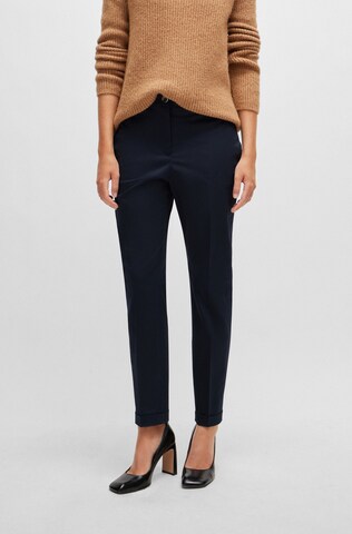 BOSS Regular Pantalon 'Tachinoa' in Blauw