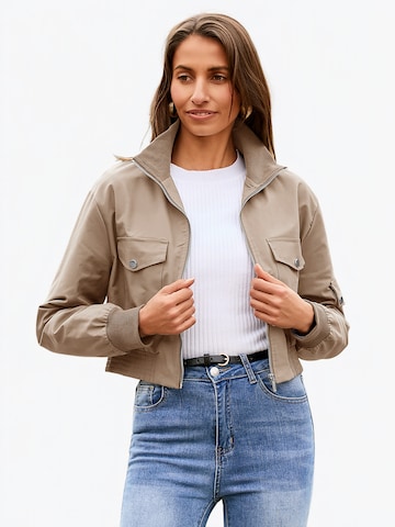 Imily Bela Overgangsjakke i beige: forside