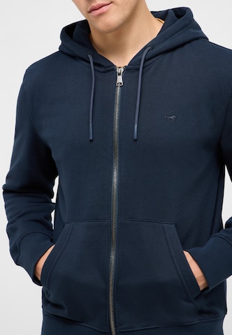 MUSTANG Sweatshirt ' Brighton ' in Blau