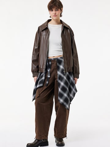 Koton Loose fit Cargo trousers in Brown