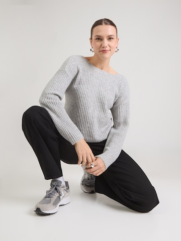 VILA Πουλόβερ 'VIKAYLENA' σε γκρι: μπροστά