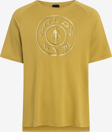 GOLD´S GYM APPAREL Shirt 'KURT' in Yellow: front