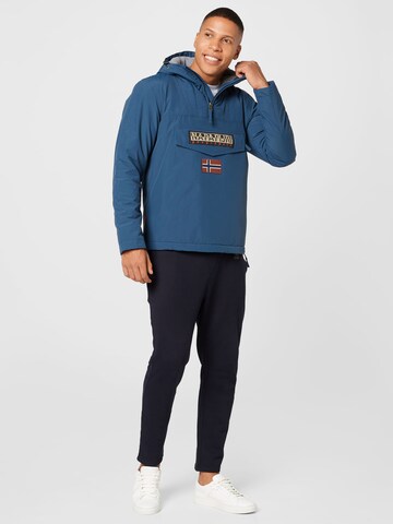 NAPAPIJRI Regular fit Between-Season Jacket 'Rainforest' in Blue