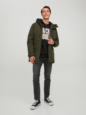 JACK & JONES Mikina 'Neon' – černá