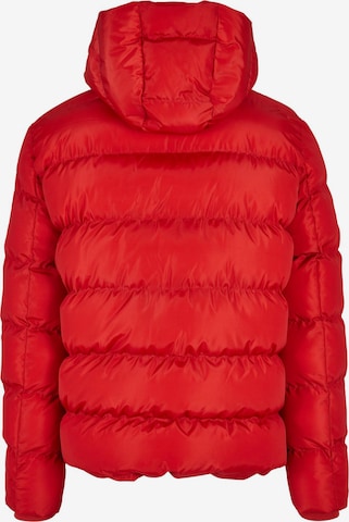 Urban Classics Winter Jacket in Red