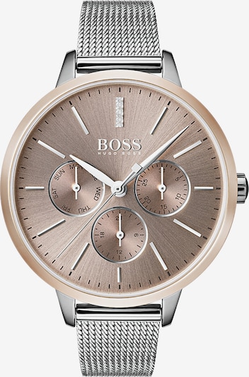 BOSS Black Analoog horloge in de kleur Rose-goud / Zilver, Productweergave