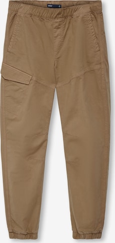 ONLY GIRLS Trousers in Brown: front