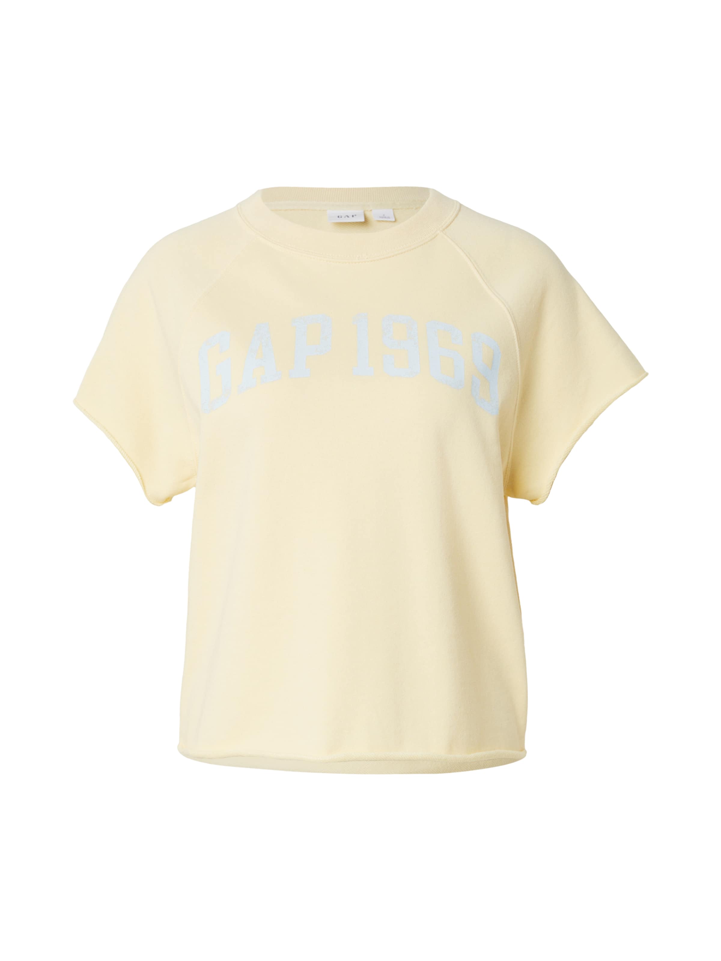 GAP Sweatshirt in Geel: voorkant