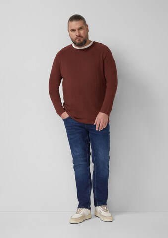 s.Oliver Men Big Sizes Pullover in Rot