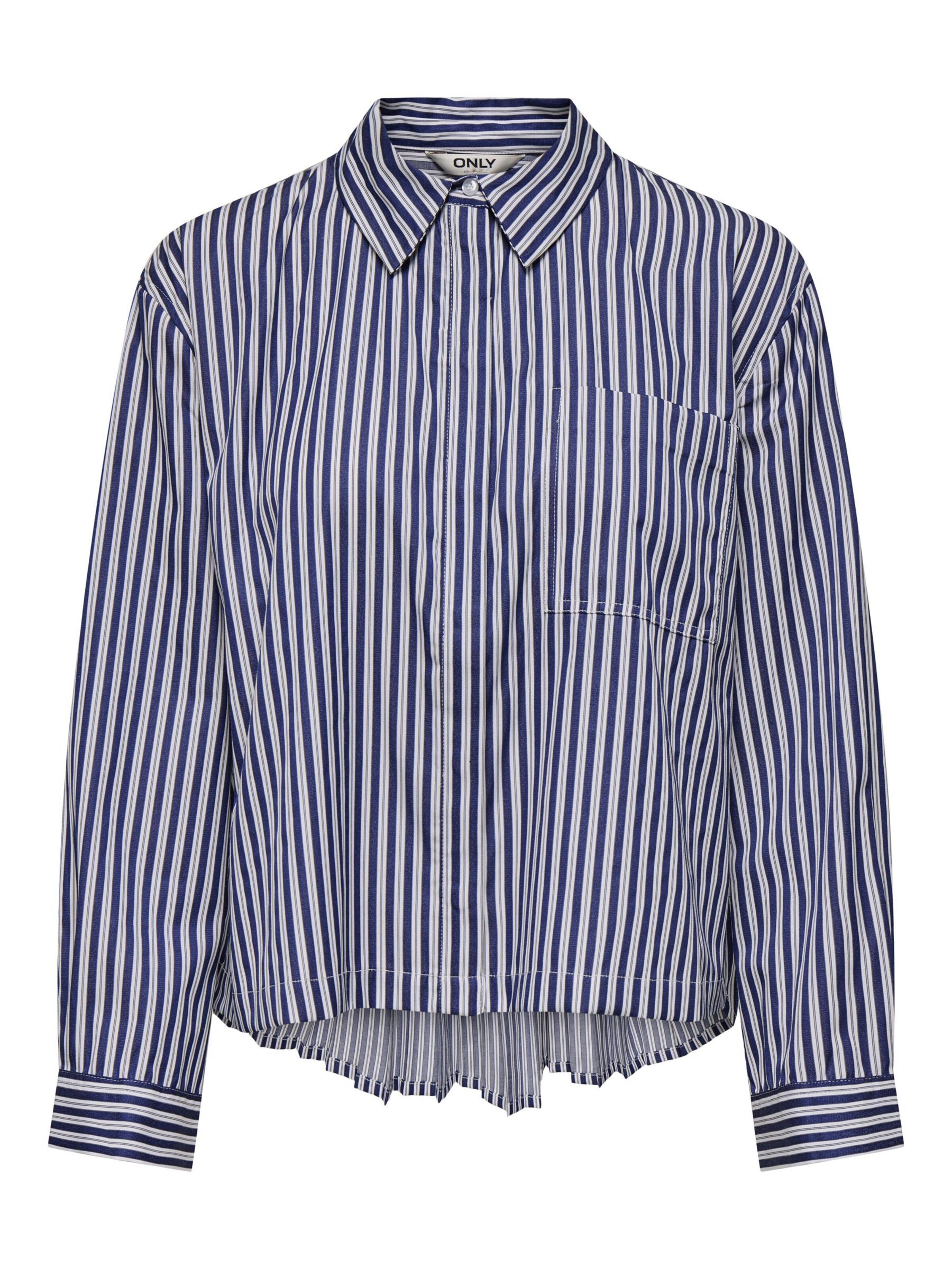 ONLY Bluse 'ONLWally' in Blau: Vorderseite