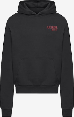 Merchcode Sweatshirt 'Aperol Spritz' in Schwarz: Vorderseite