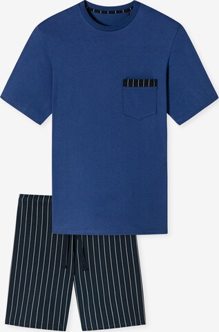 SCHIESSER Shorty ' Comfort Nightwear ' in Blau: predná strana