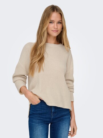 ONLY - Jersey 'ONLLuna' en beige