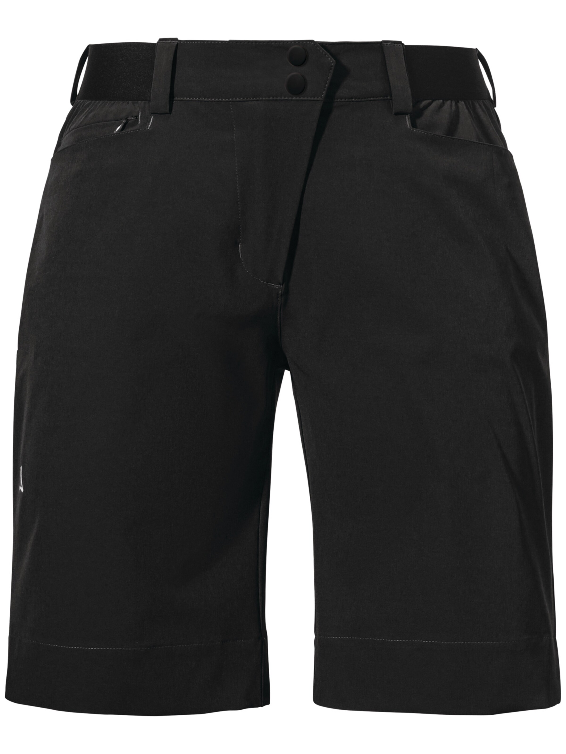 Pantalon outdoor ' Bike Shorts Style Keitele WMS ' Schöffel en noir : devant