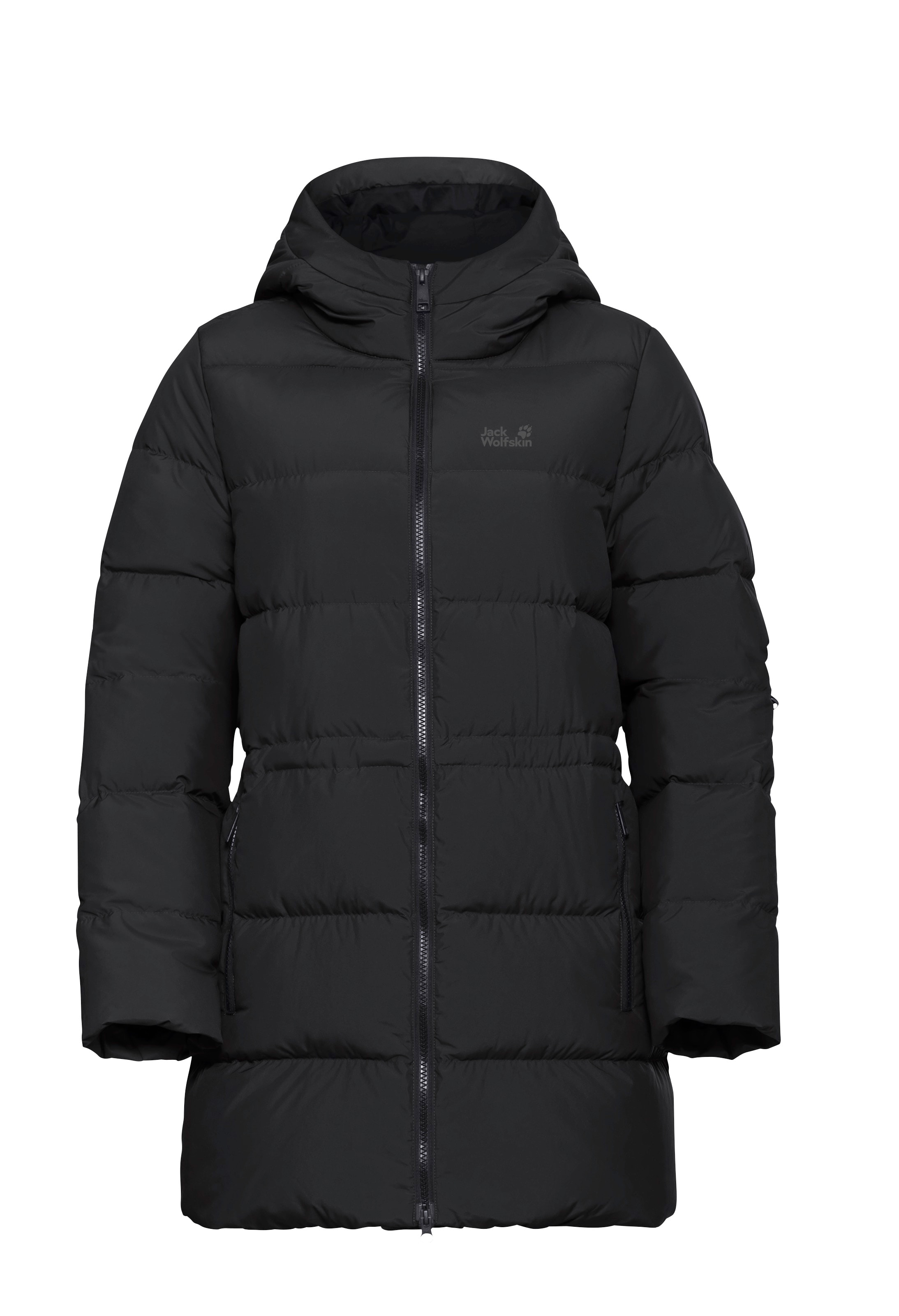 JACK WOLFSKIN Winterjacke in Schwarz: Vorderseite