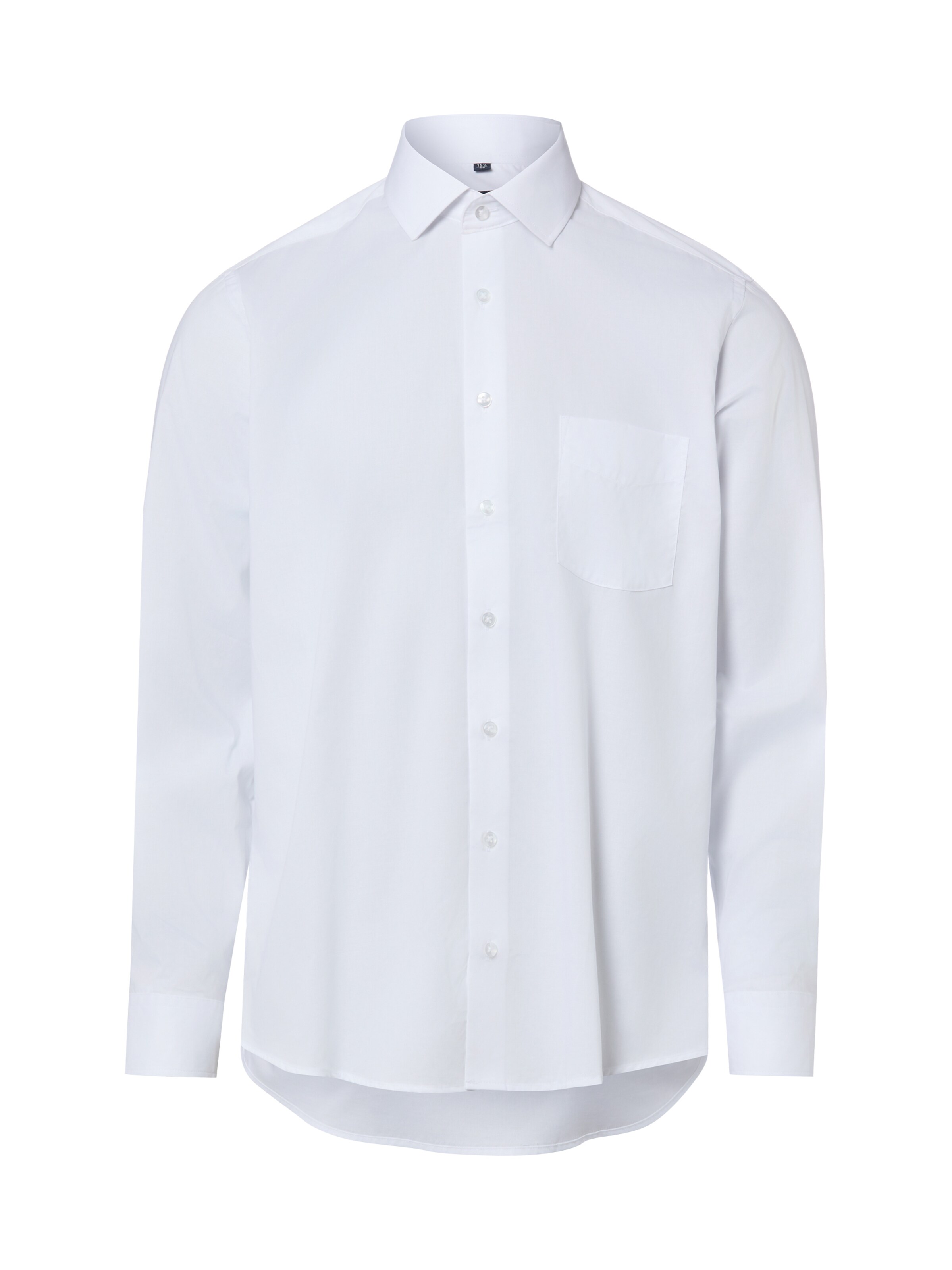 Coupe regular Chemise business Andrew James en blanc : devant
