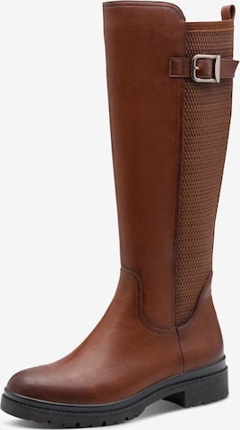 Bottes Tamaris en marron : devant