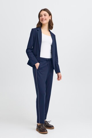 Fransa Regular Hose 'BLAZER ' in Blau