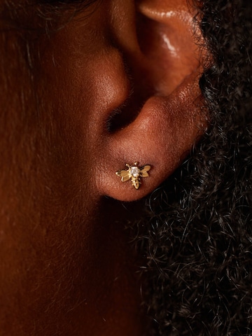 Boucles d'oreilles 'Klassisch' Lucardi en or : devant