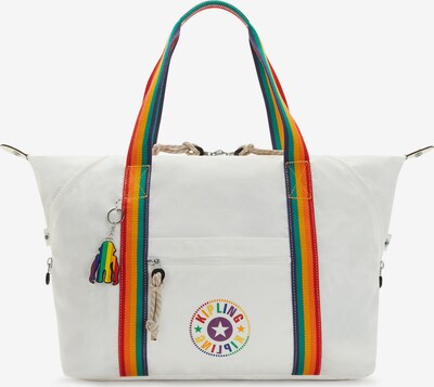 KIPLING "Shopper" tipa soma 'ART M AC', krāsa - jauktu krāsu / dabīgi balts, Preces skats