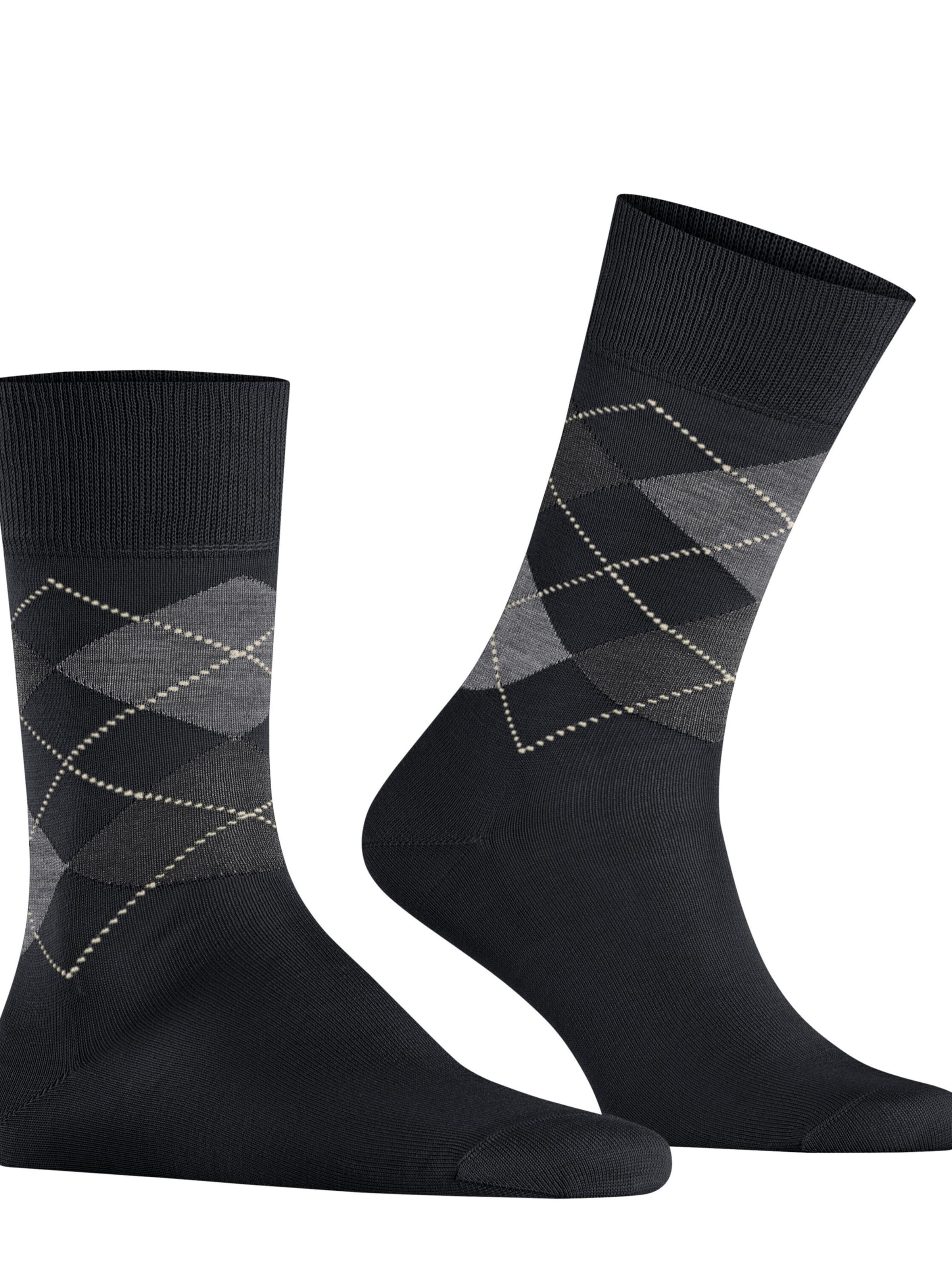 BURLINGTON Socks 'Manchester' in Black