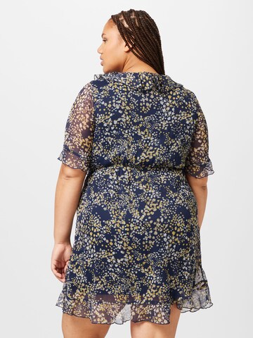 Vero Moda Curve Obleka 'DORA' | modra barva