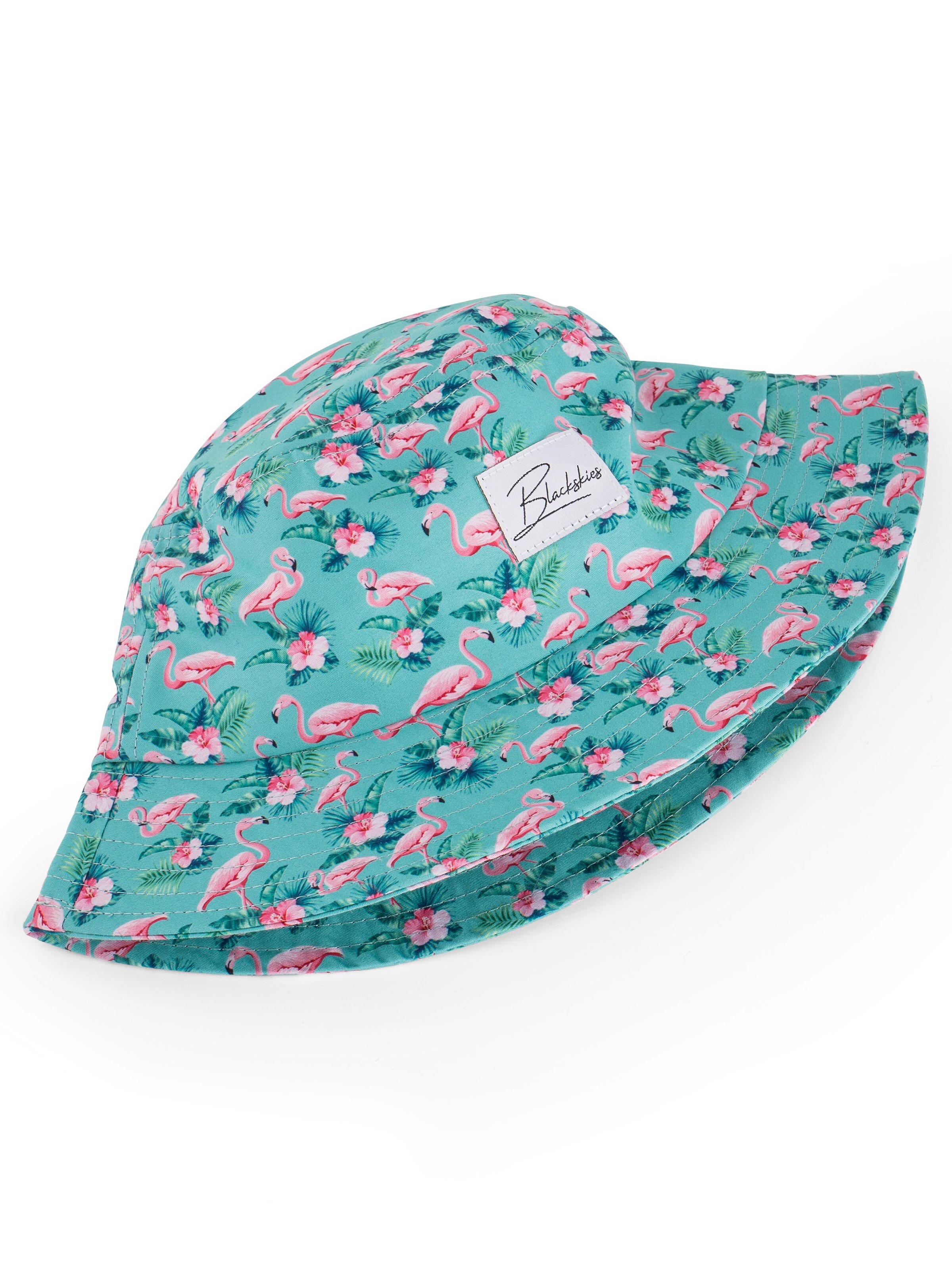 Blackskies Hat 'Tropical Flamingo Vol. II' in Blue