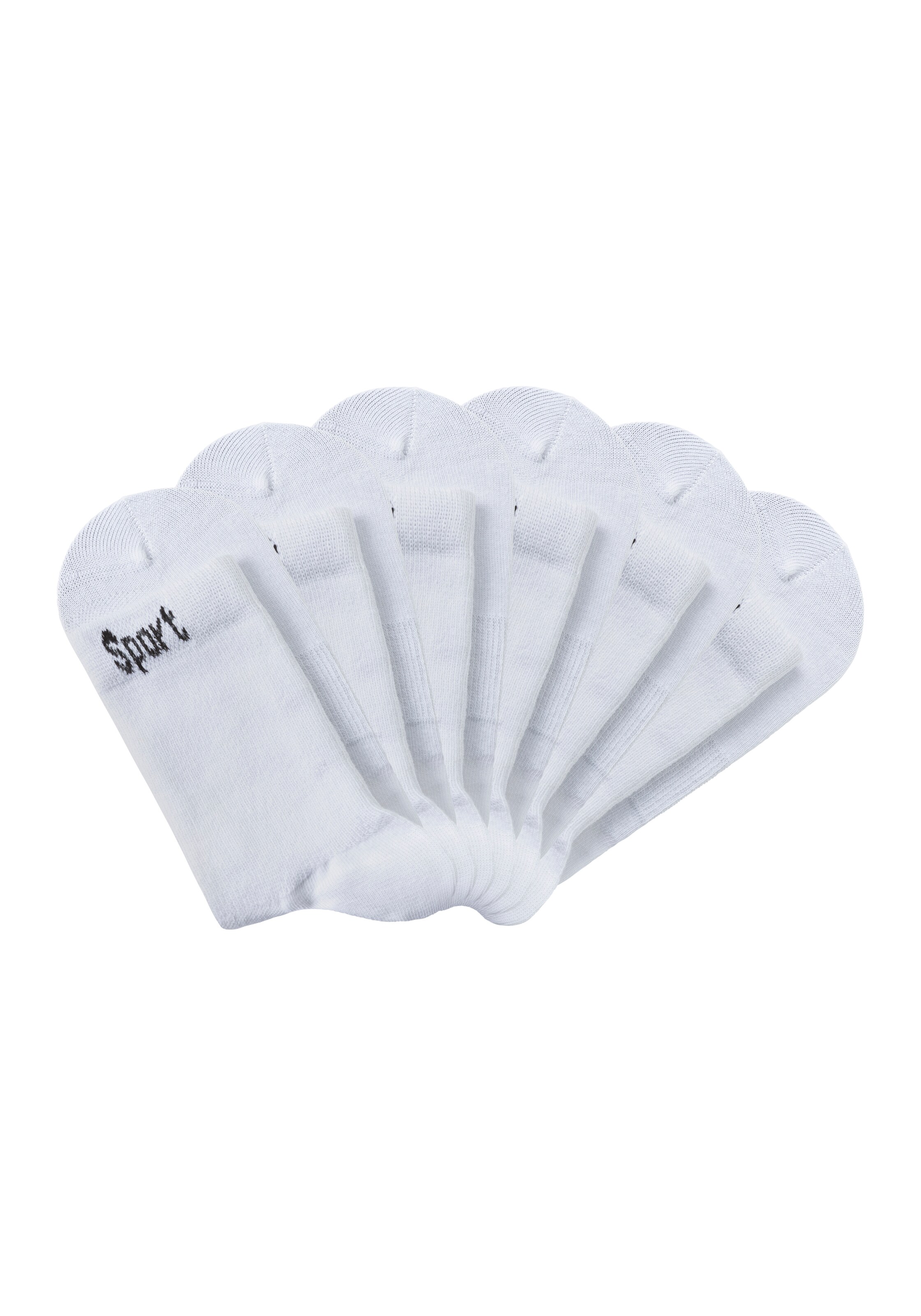 BENCH Athletic Socks in White: front
