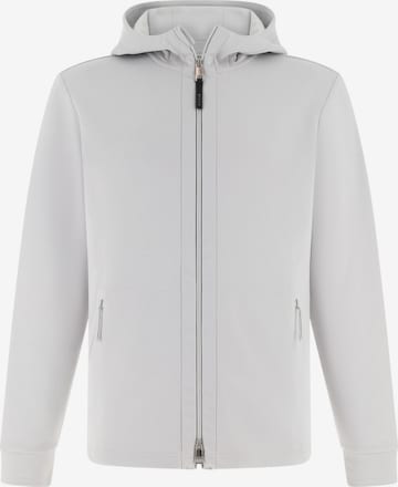 Veste de survêtement 'B Tech' Boggi Milano en blanc : devant