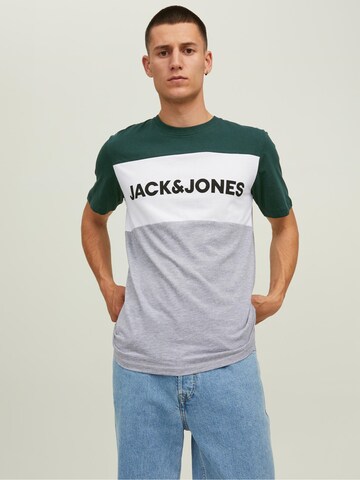 JACK & JONES Klasický střih Tričko – zelená