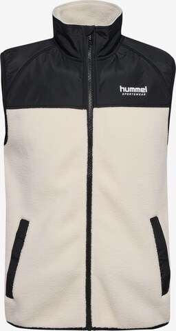 Hummel Bodywarmer 'Theo' in Wit: voorkant