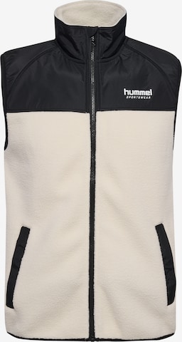 Hummel Bodywarmer 'Theo' in Wit: voorkant