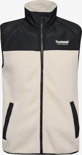 Hummel Bodywarmer 'Theo' in de kleur Zwart / Wit / Wolwit, Productweergave