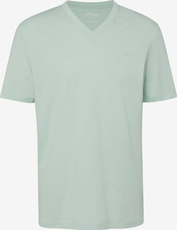 T-Shirt s.Oliver en vert : devant