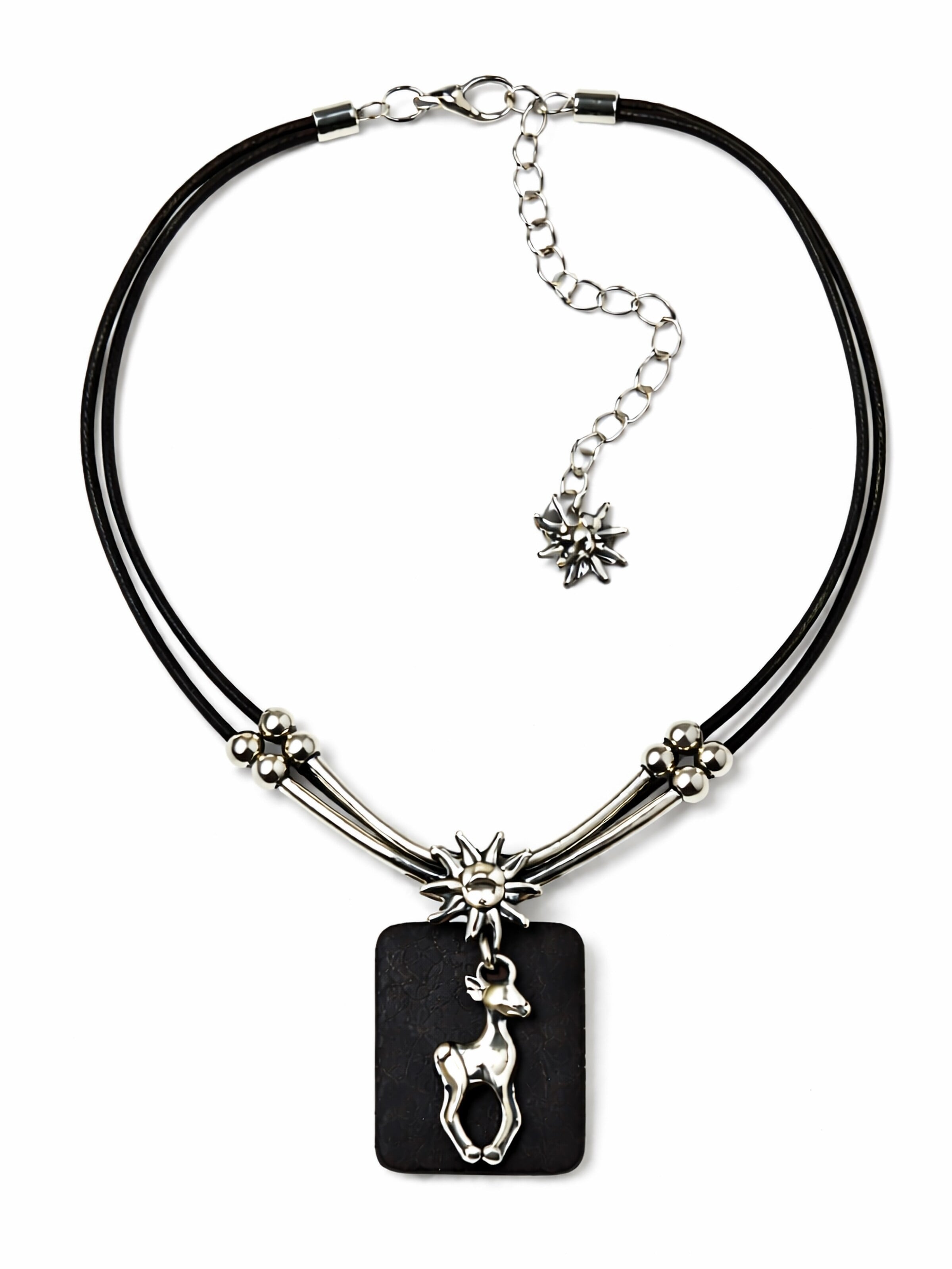 Allgäu Rebell Kette 'Lotti'‌‌‌‌‌‌‌‌‌ in Schwarz: Vorderseite