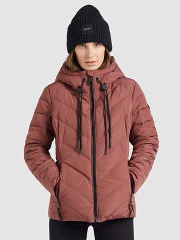 khujo Jacke 'Eija 2' in Pink: predná strana