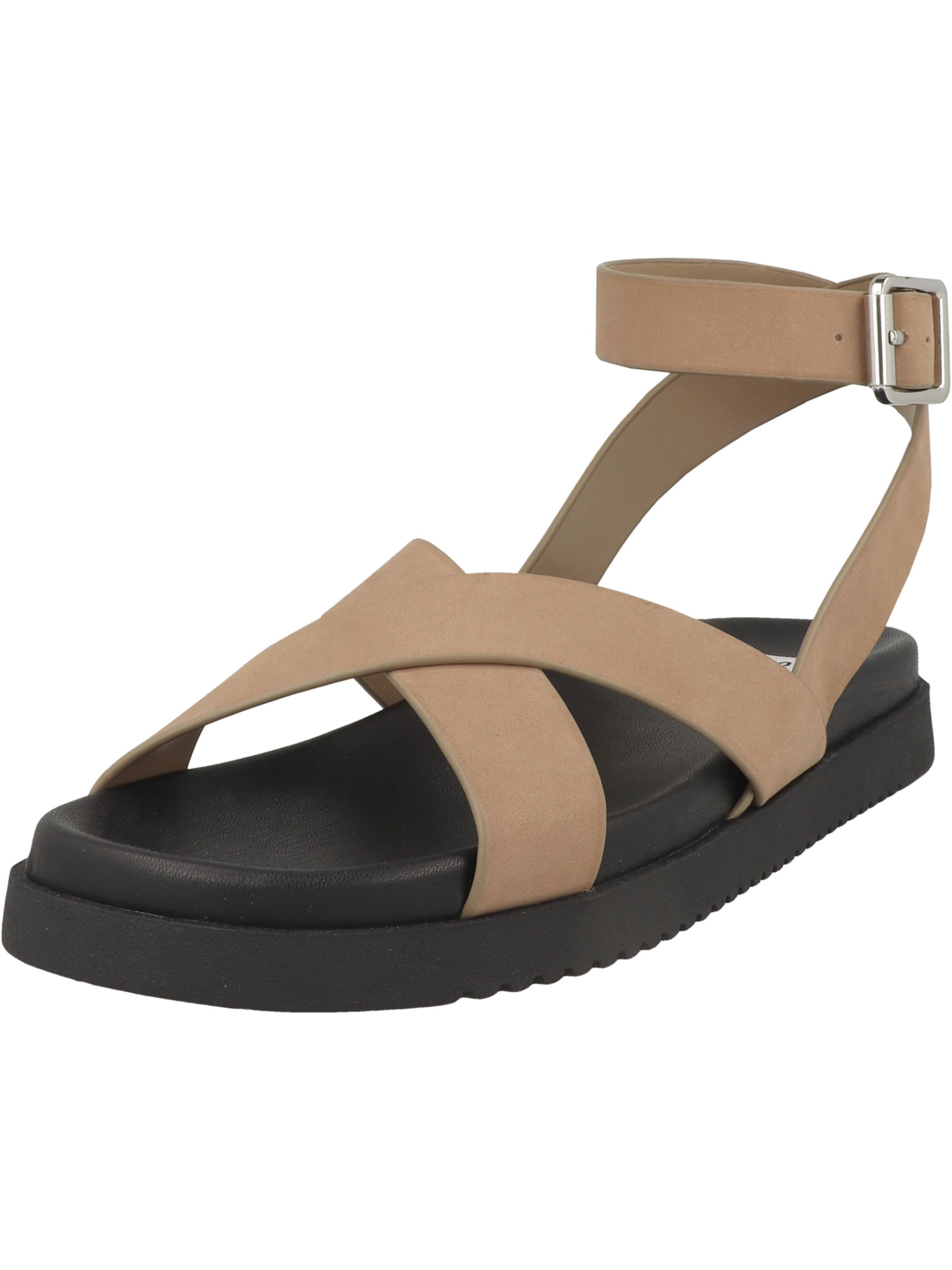 Sandales à lanières 'My Bestie' STEVE MADDEN en marron : devant