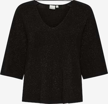 Pull-over ' IH CODY' ICHI en noir : devant