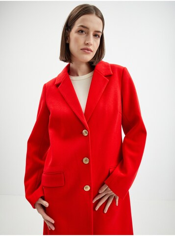 Orsay Between-Seasons Coat in Red