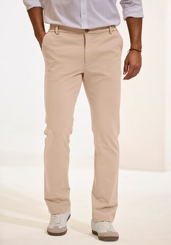 H.I.S Regular Pants in Beige: front