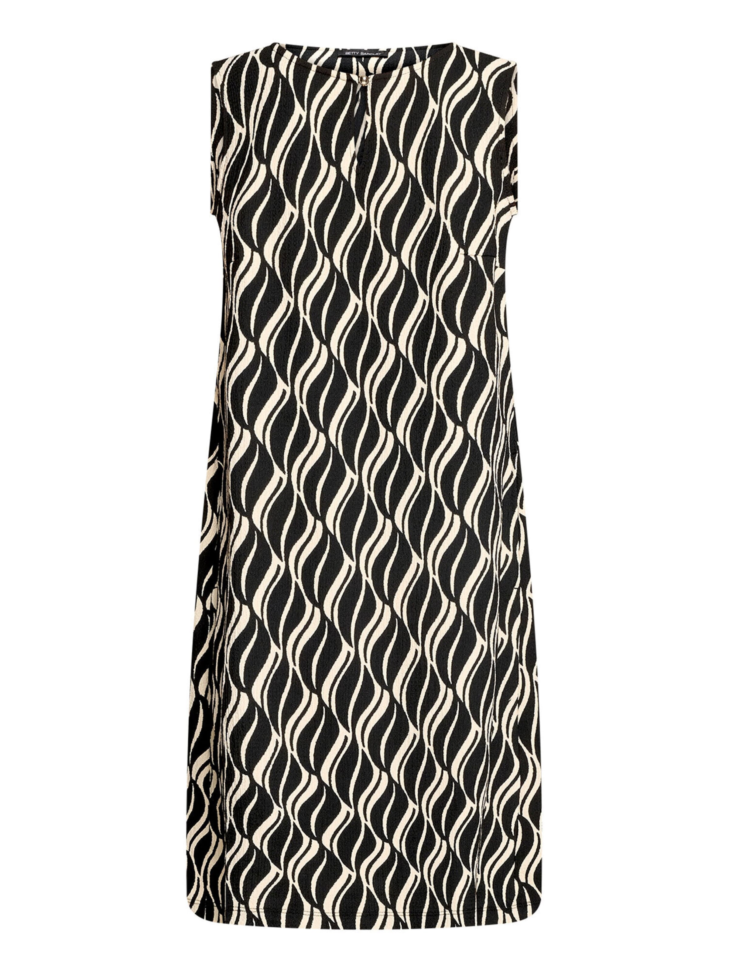 Betty Barclay Freizeitkleid ohne Arm in Schwarz