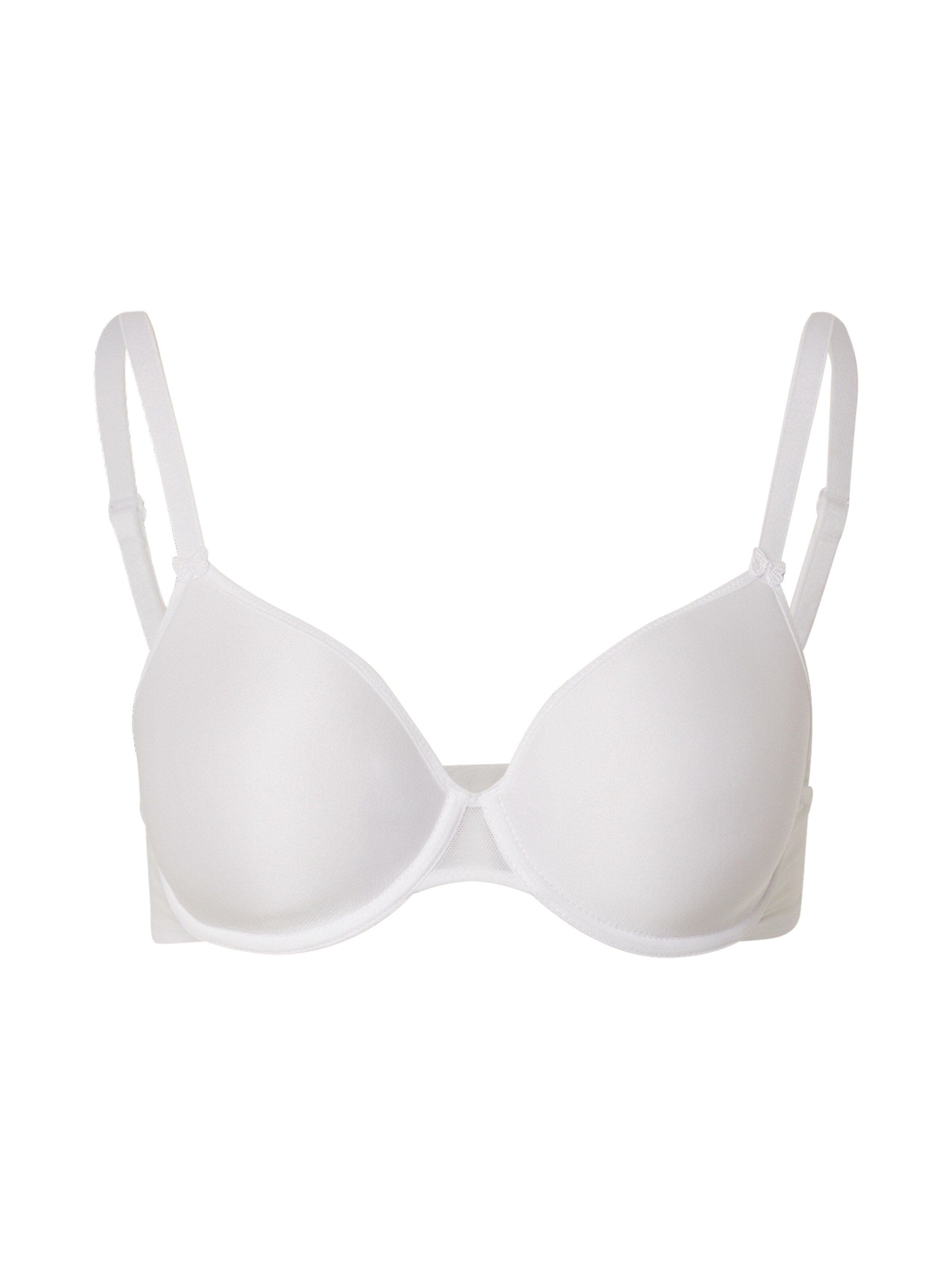 PASSIONATA - Clásico Sujetador 'MISS JOY' en blanco: frente