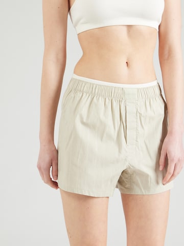 Calvin Klein Underwear - Regular Calças de pijama em verde: frente