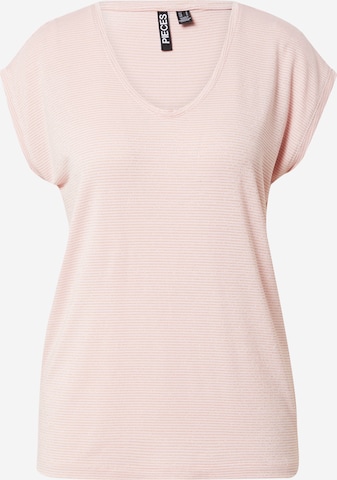 PIECES Tričko 'Billo' – pink: přední strana