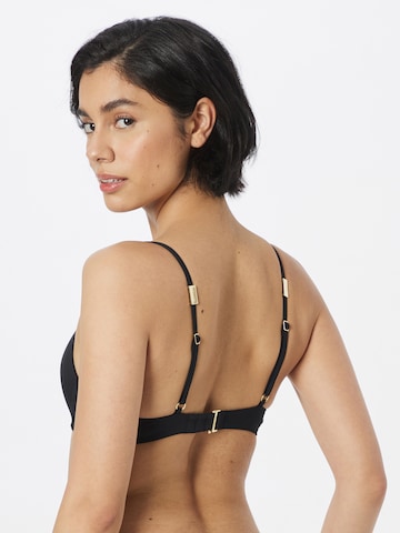 Calvin Klein Swimwear - Triángulo Top de bikini en negro