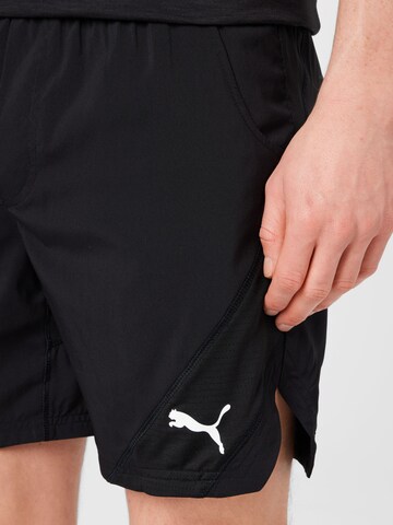 Regular Pantalon de sport PUMA en noir