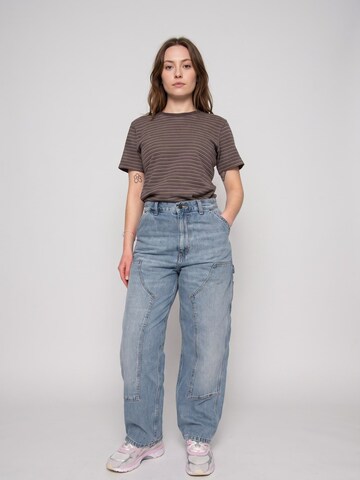 Carhartt WIP Baggy Jeans 'W' Brandon Double Knee Pant Blue' i blå: forside